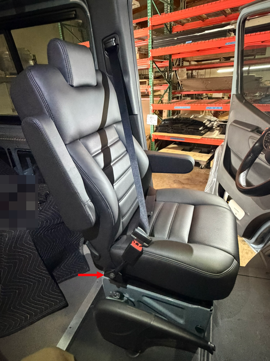 JMG Cruiser Front Seat for Mercedes Sprinter (VC30 & NCV3) | Touring Comfort Seat w/ Adapter Kit